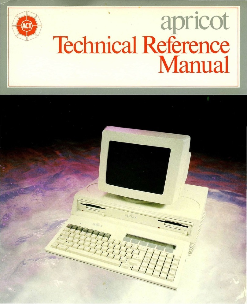ACT apricot Technical reference manual
