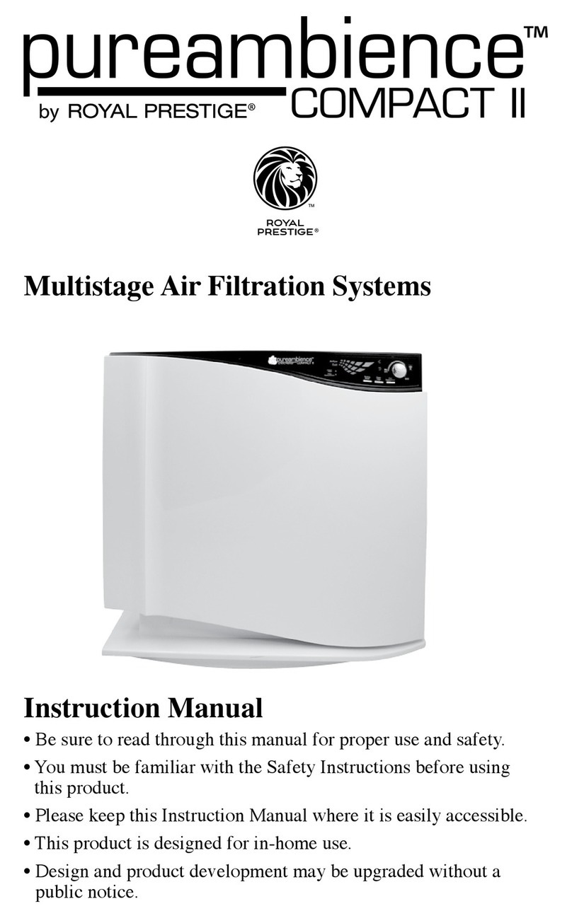 Royal Prestige pureambience Compact II instruction manual