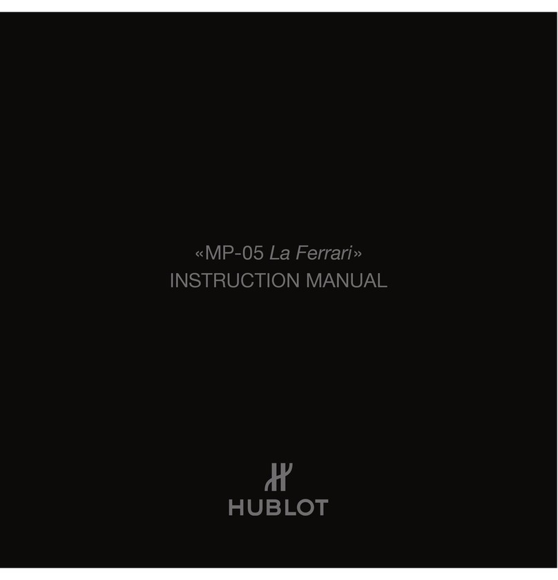 Hublot MP-05 La Ferrari instruction manual