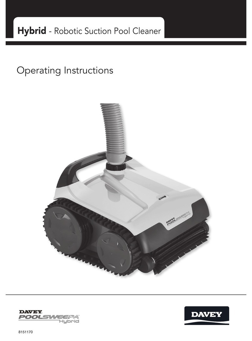 Davey POOLSWEEPA Hybrid operating instructions Davey POOLSWEEPA Hybrid operating instructions