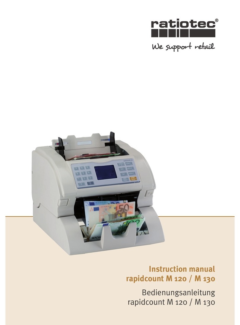 radiotec rapidcount M 120 instruction manual