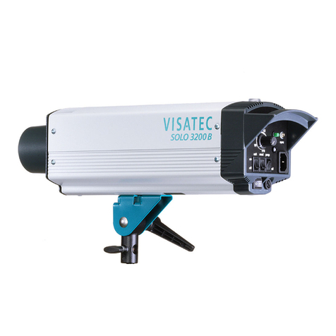 Visatec SOLO 400 operating instructions