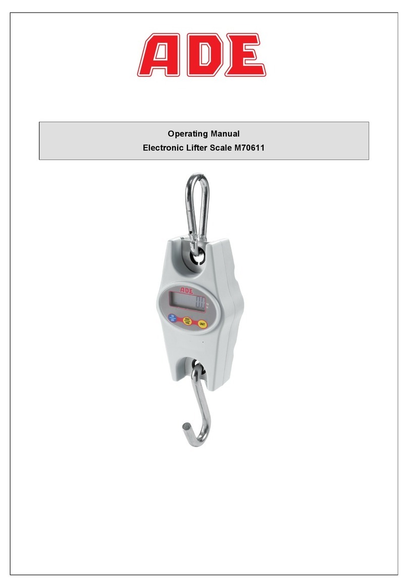 ADE M70611 User manual