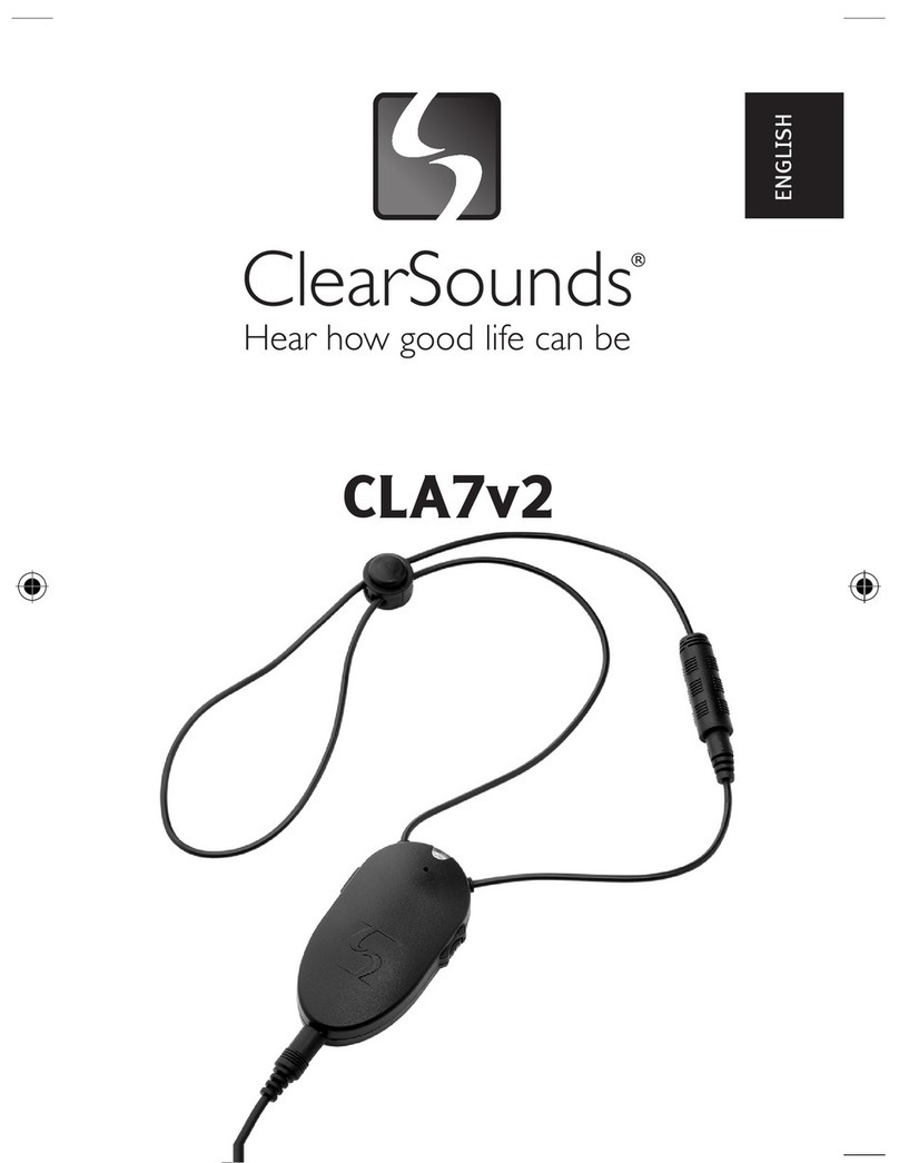 ClearSounds CLA7V2 user guide