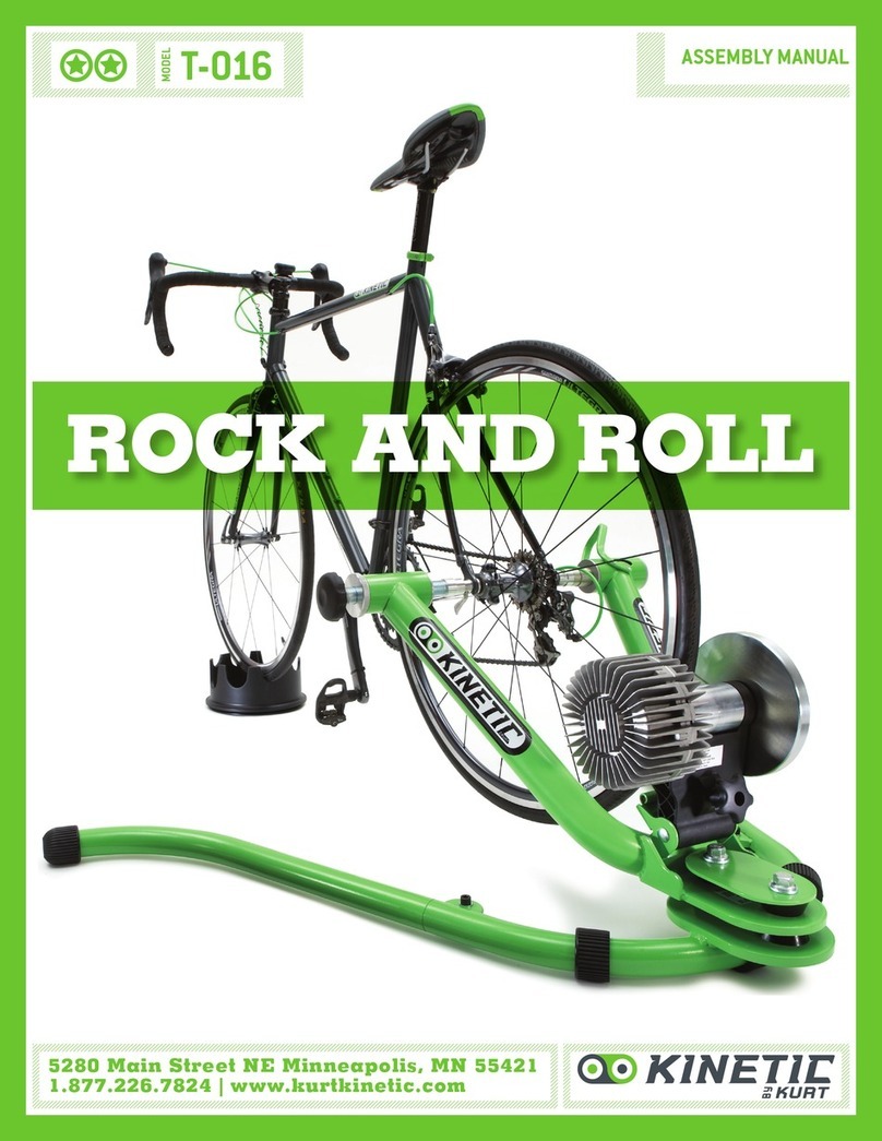 kinetic ROCK AND ROLL T-016 Assembly manual