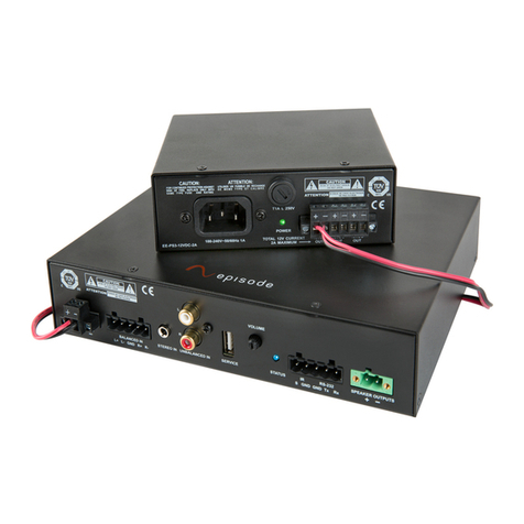 Episode ECA-70VMINI-60W installation manual