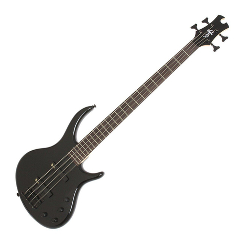 Epiphone Tobias owner's manual