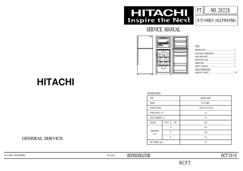 Hitachi R-T310ERU1 User manual