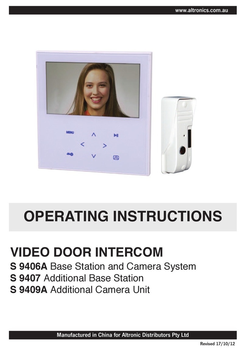 Altronics S 9406A operating instructions