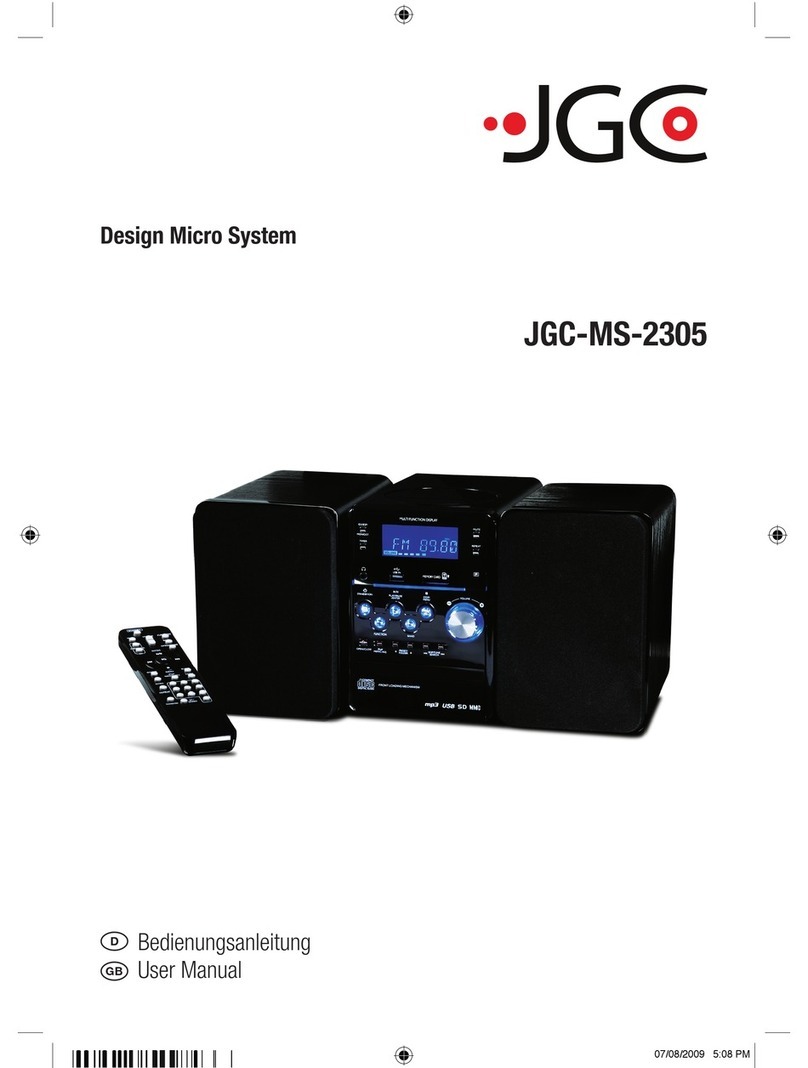 JGC MS-2305 user manual