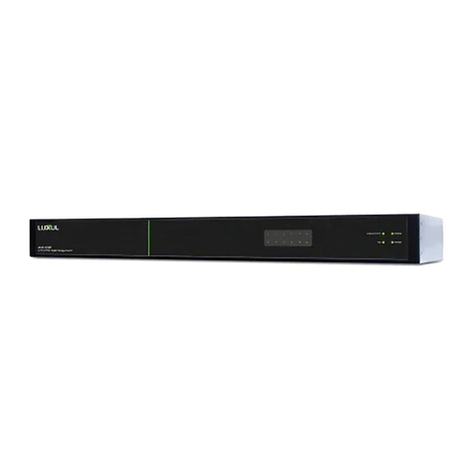 Luxul AMS-1208P User manual Luxul AMS-1208P User manual