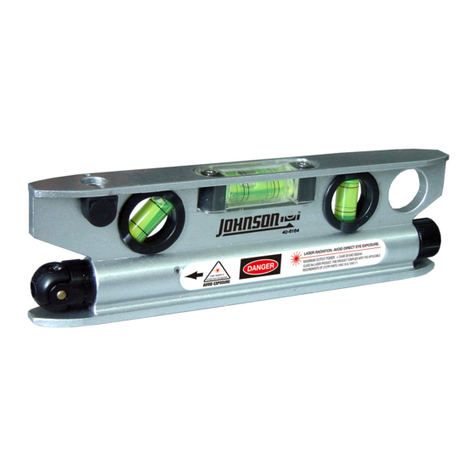 Johnson Level & Tool 40-6164 User manual Johnson Level & Tool 40-6164 User manual
