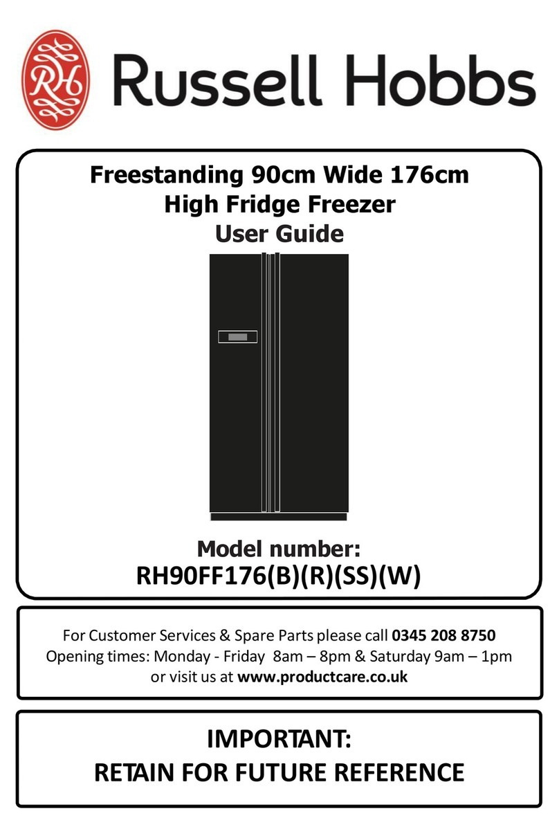 Russell Hobbs RH90FF176B User manual Russell Hobbs RH90FF176B User manual