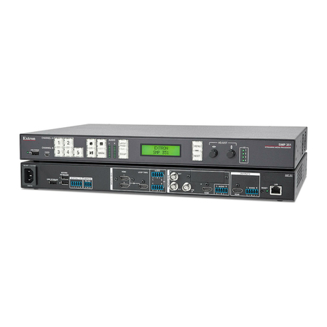 Extron electronics SMP 351 user guide