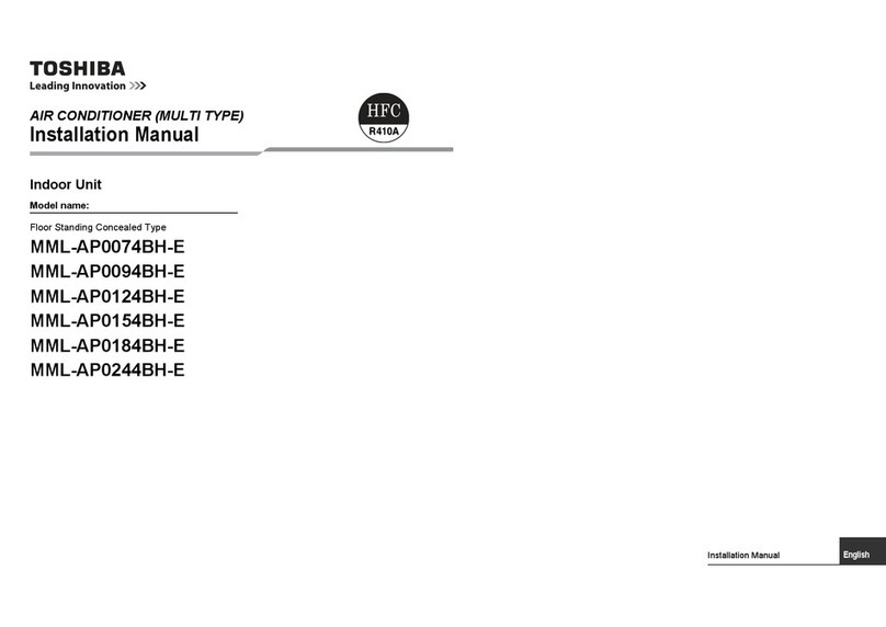 Toshiba MML-AP0074BH-E User manual