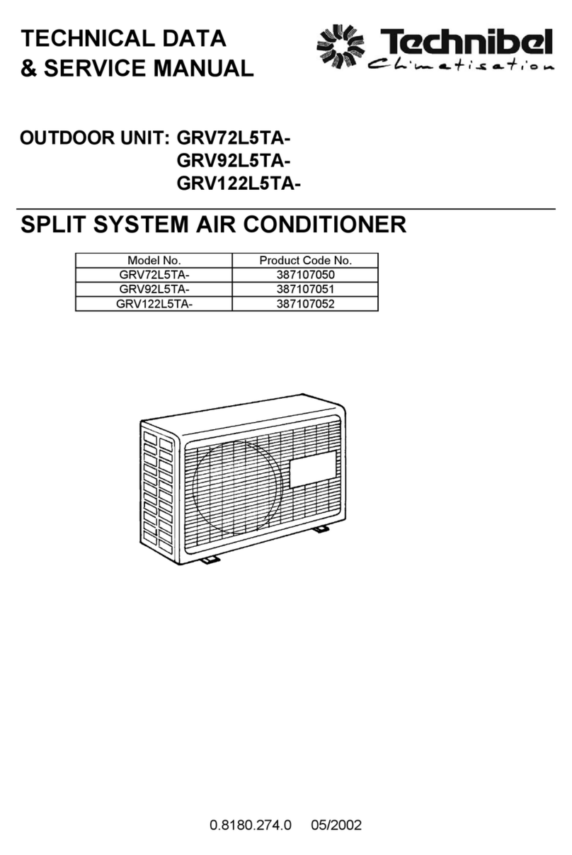 Technibel GRV72L5TA Manual Technibel GRV72L5TA Manual