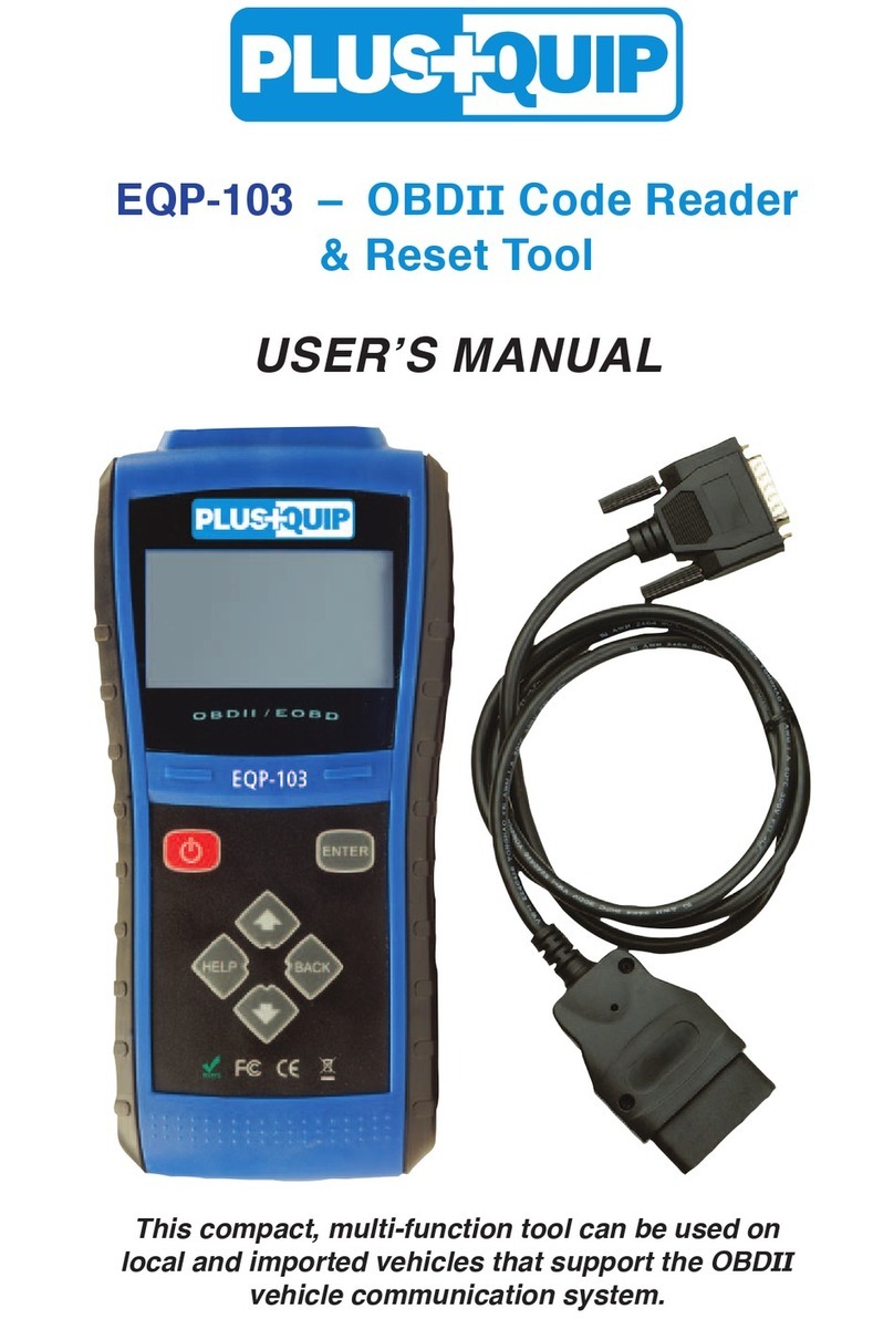 PLUS+QUIP EQP-103 User manual