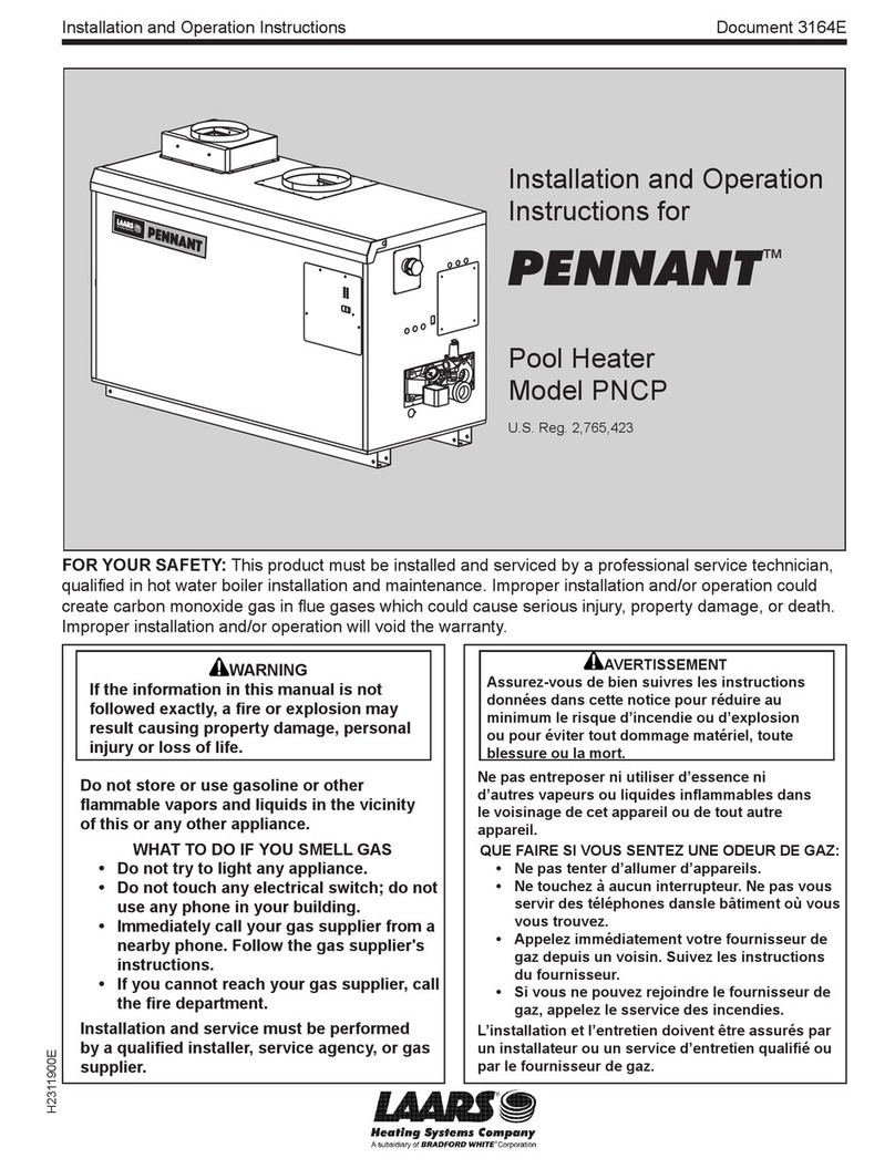 Pennant PNCP Installation and operation instructions