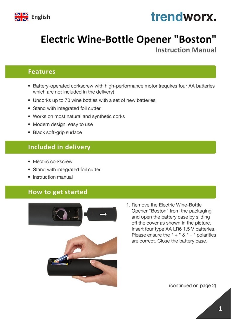 Trendworx Boston instruction manual