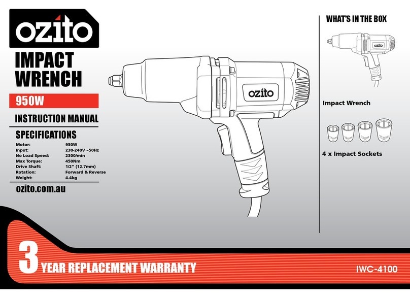 Ozito IWC-4100 User manual