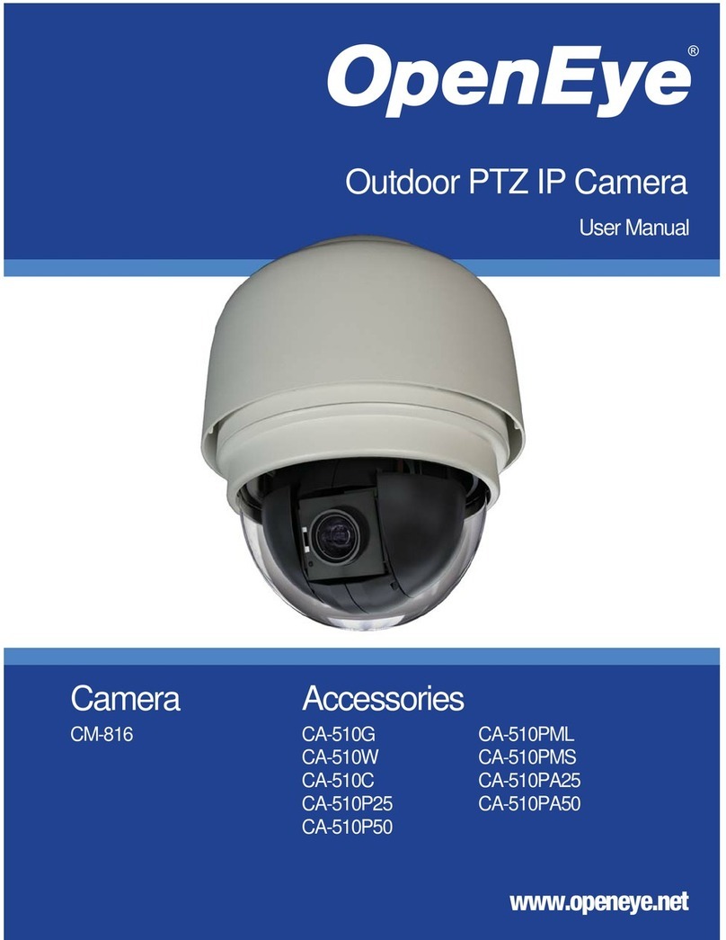 OpenEye CM-816 user manual