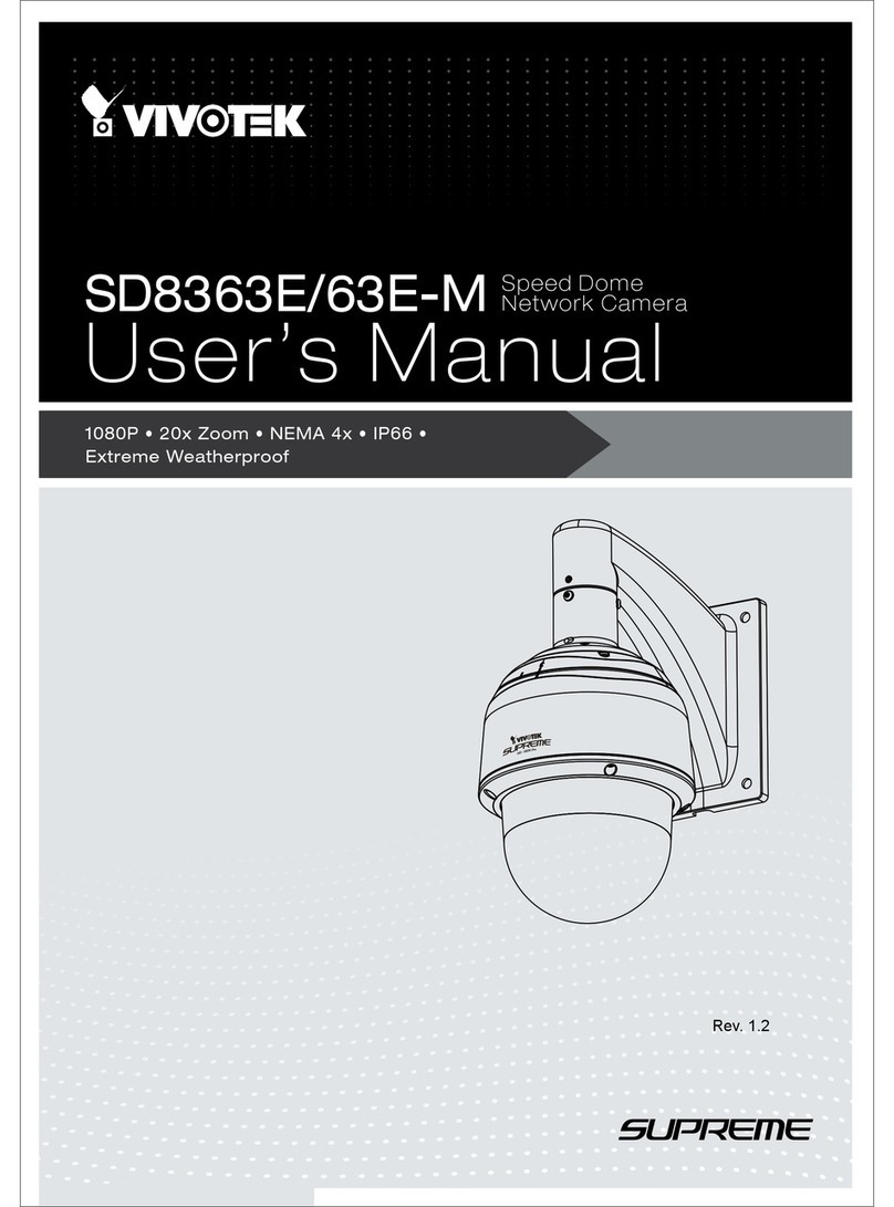 Vivotek Supreme SD8363E-M user manual