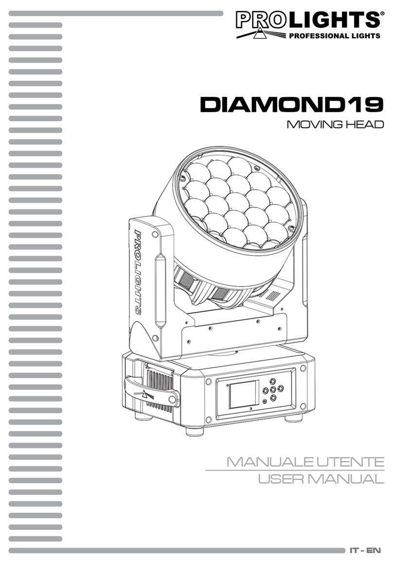 ProLights Diamond19 User manual