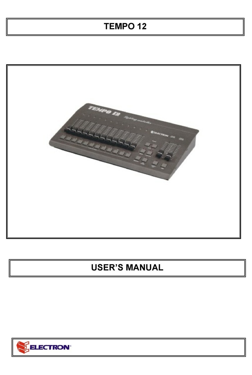 Electron TEMPO 12 User manual