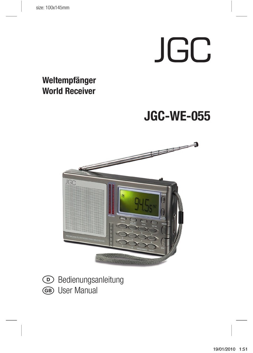 JGC WE-055 user manual