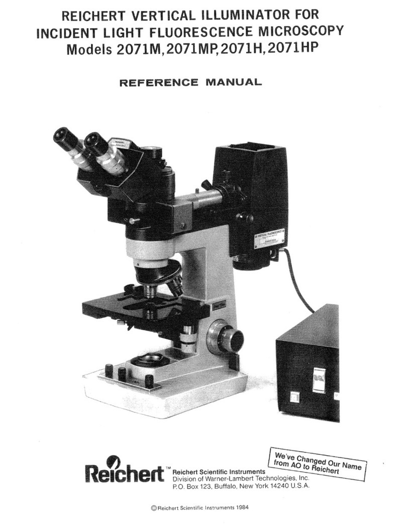 Reichert 2071M Reference manual
