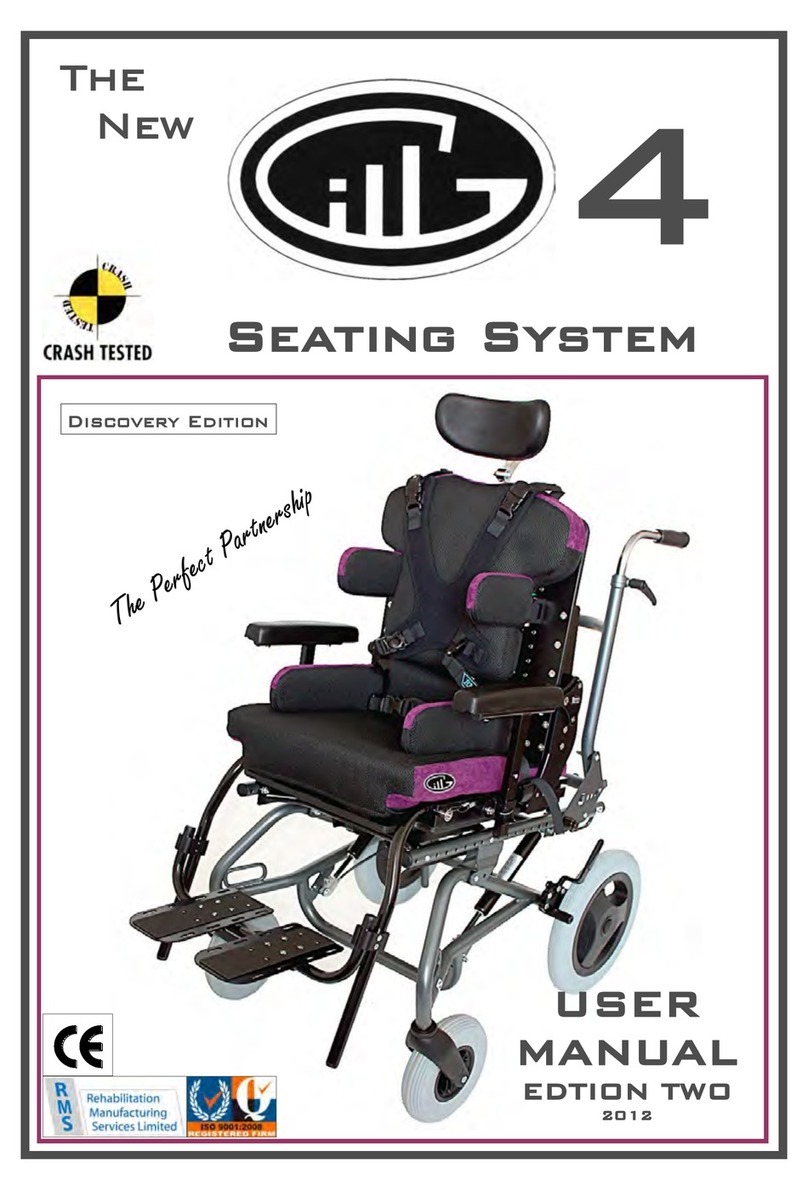 RMS Gill 4 Seating System EDTION TWO 2012 User manual