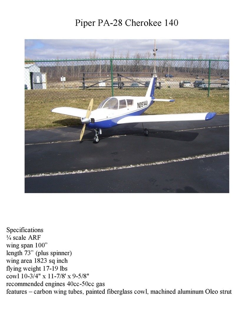 Piper PA-28 Cherokee 140 User manual