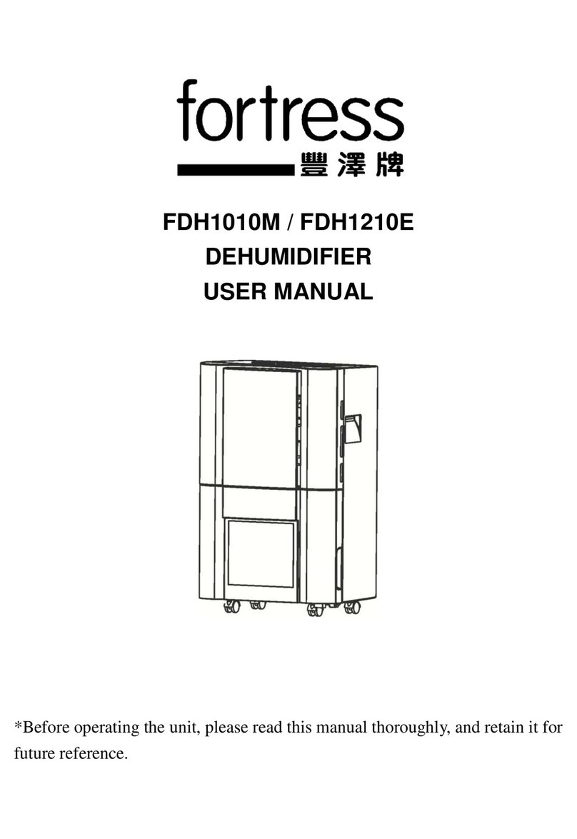 Fortress Technologies FDH1010M User manual Fortress Technologies FDH1010M User manual