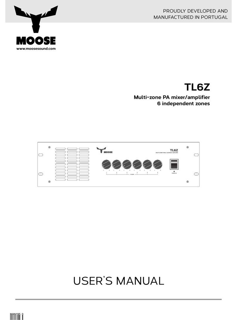MOOSE TL6Z user manual