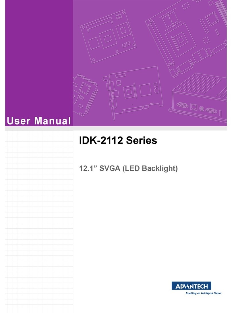 Advantech IDK-2112 Series User manual