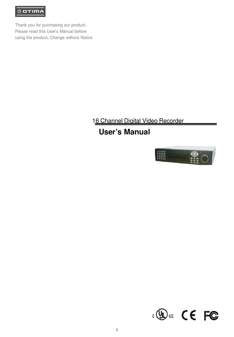 Otima DVR1601X user manual