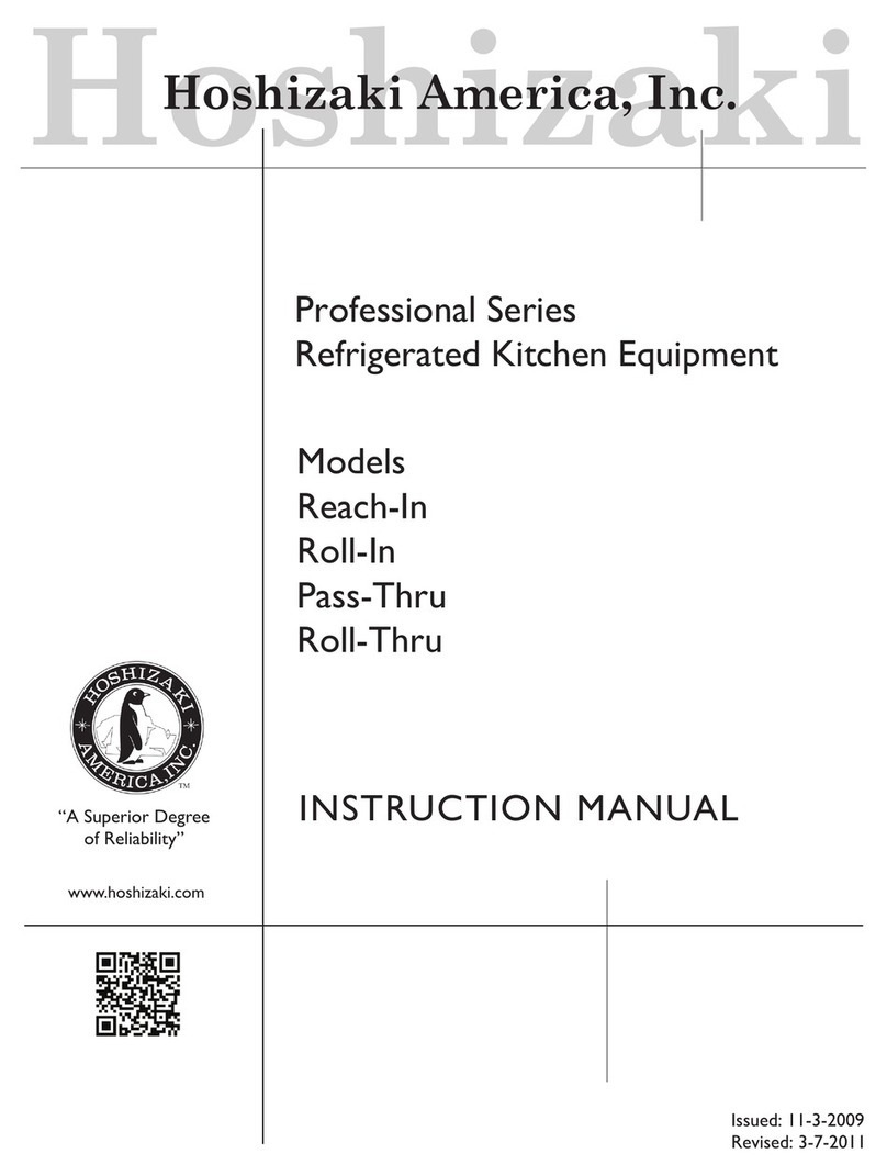 Hoshizaki Reach-In User manual Hoshizaki Reach-In User manual