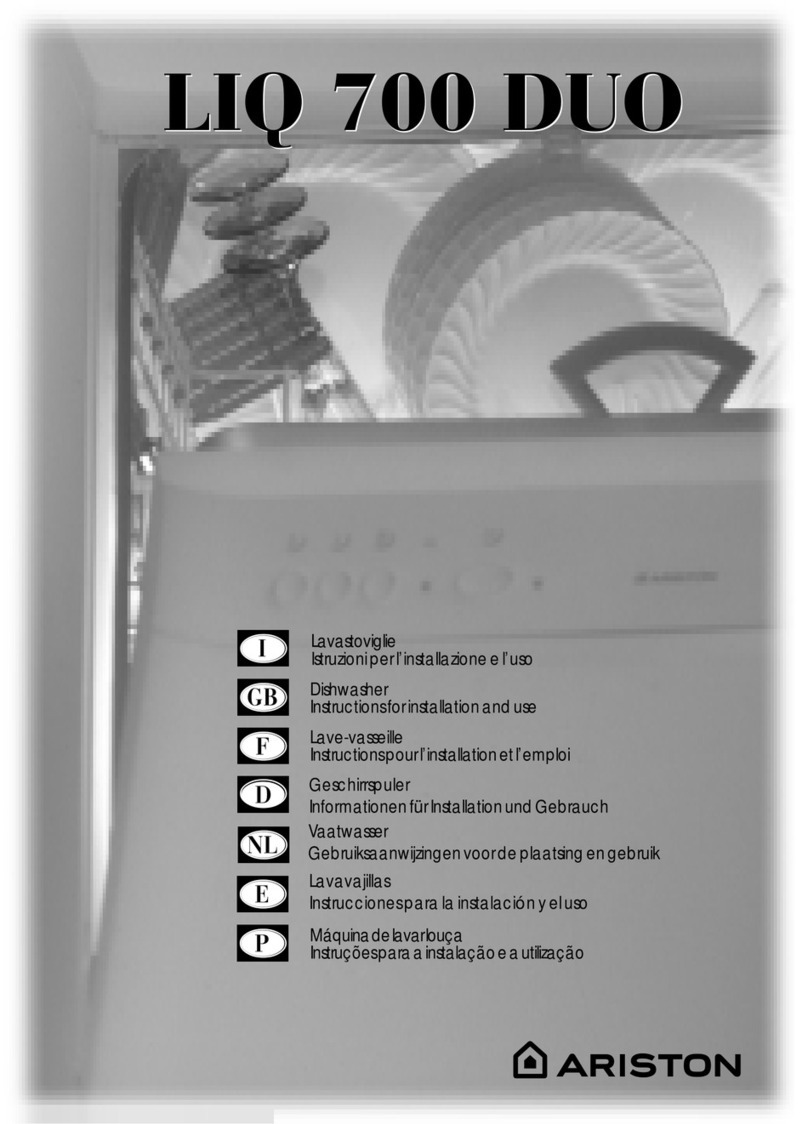 Ariston LIQ 700 DUO User manual
