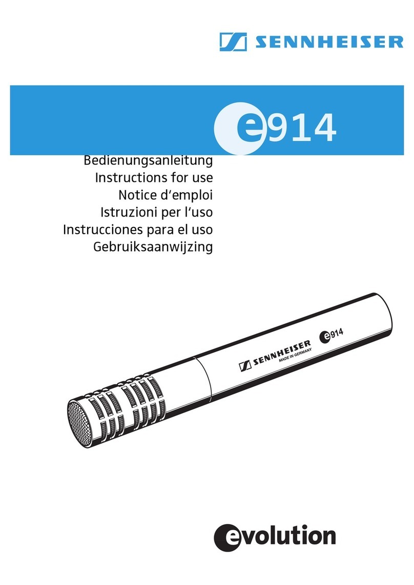 Sennheiser Evolution E914 User manual