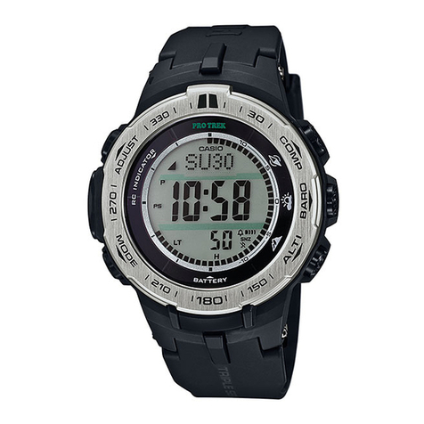 Casio 3444 User manual