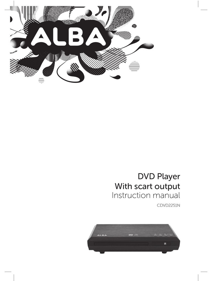 Alba CDVD2251N instruction manual