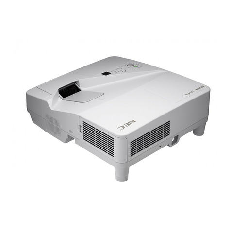 NEC UM351W User manual