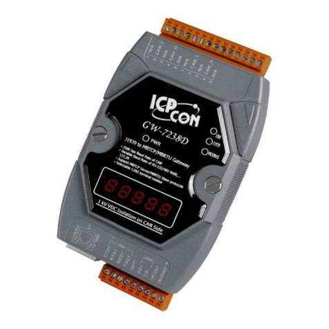 ICP DAS USA GW-7238D User manual