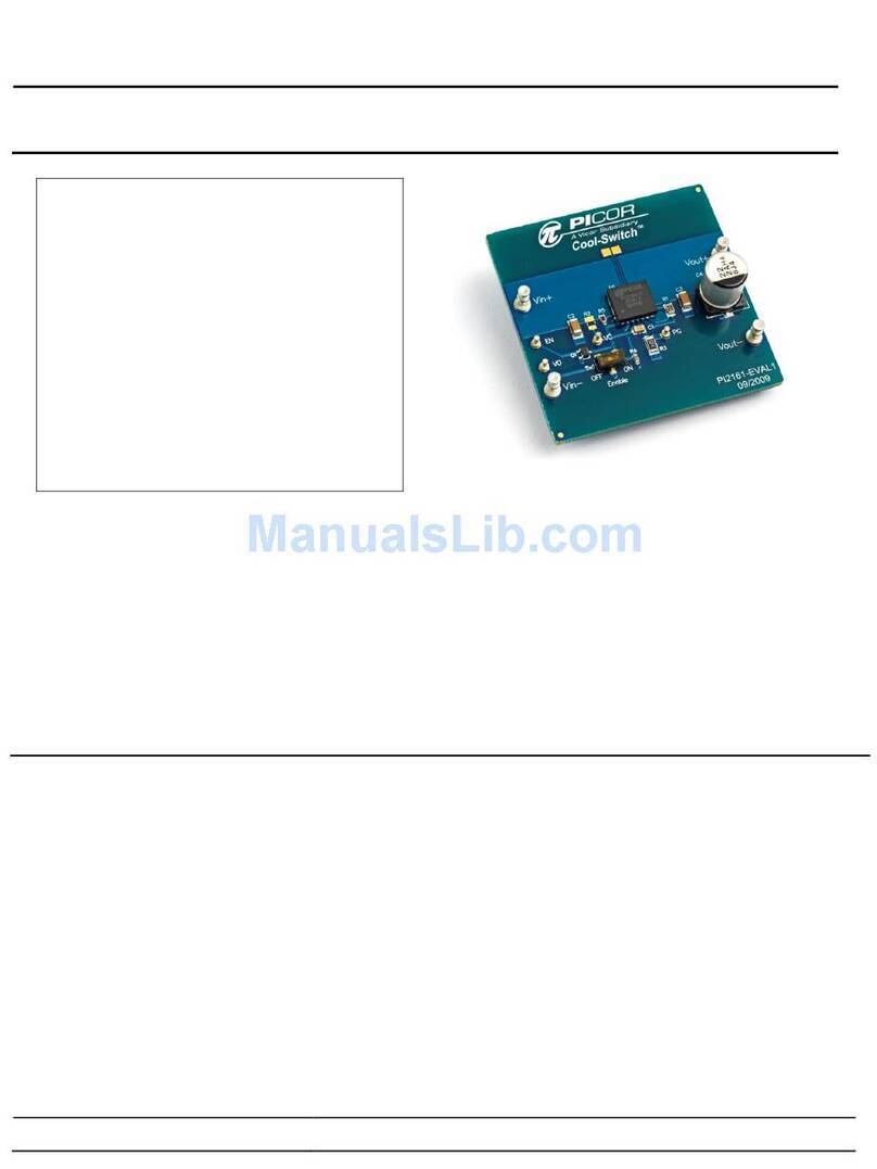 Picor PI2161-EVAL1 User manual