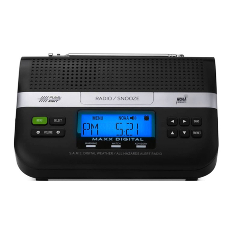 Maxx Digital MX-CR01NW quick start guide