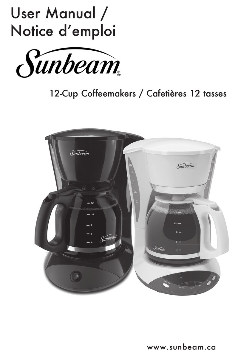Sunbeam BVSBDW13-033 User manual