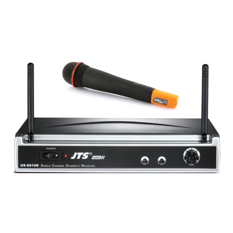 JTS US-8010D User manual