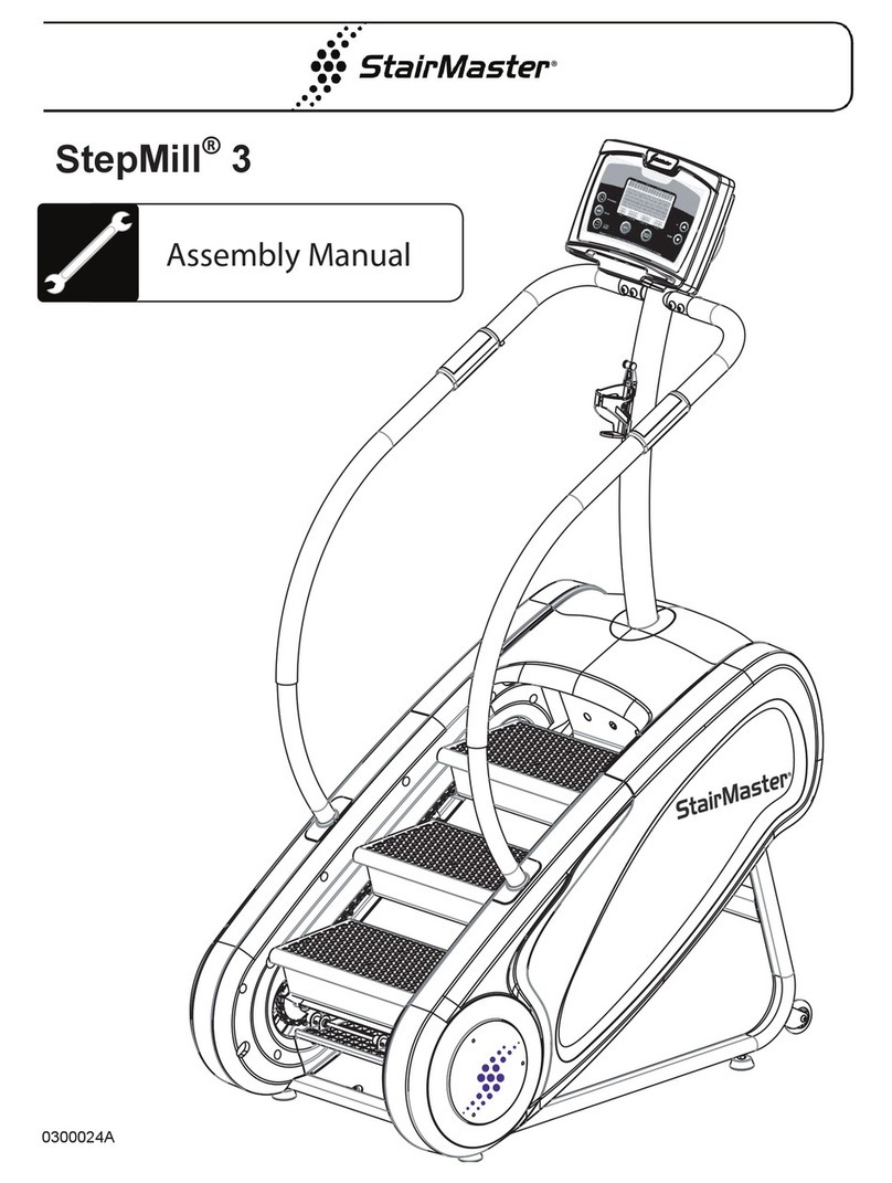 Stairmaster StepMill 3 Assembly manual Stairmaster StepMill 3 Assembly manual