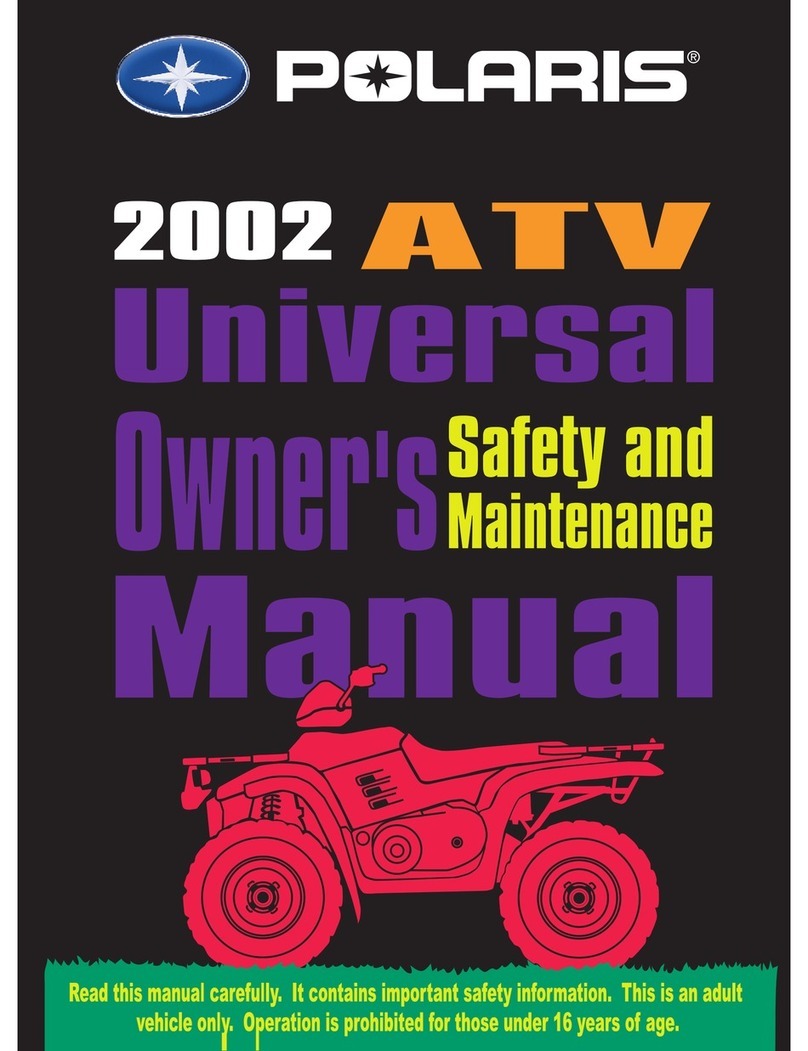Polaris ATV 2002 User manual