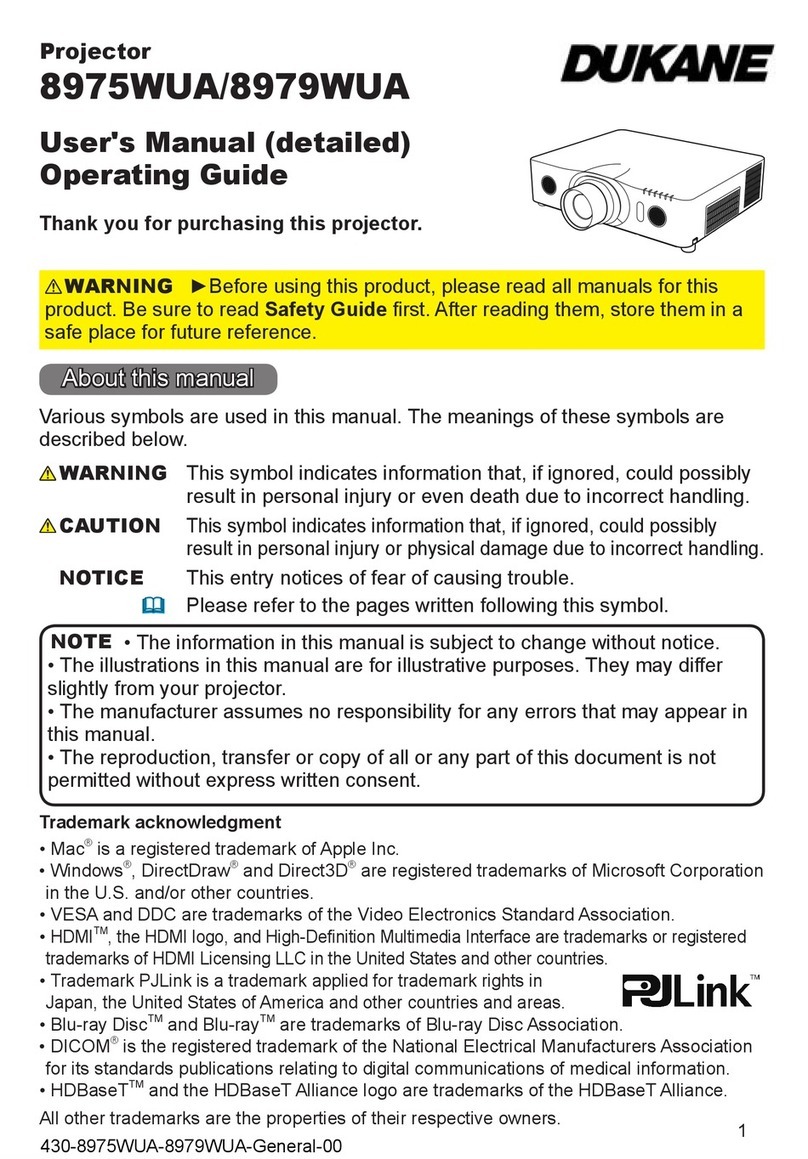 Dukane 8975WUA User manual